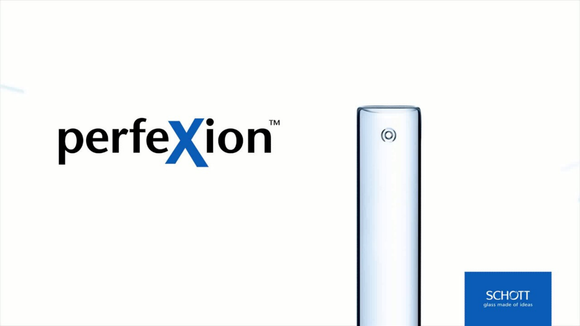 Cliquez ici pour en savoir plus sur SCHOTT perfeXion® et découvrir comment il améliore la qualité des tubes en verre FIOLAX®
